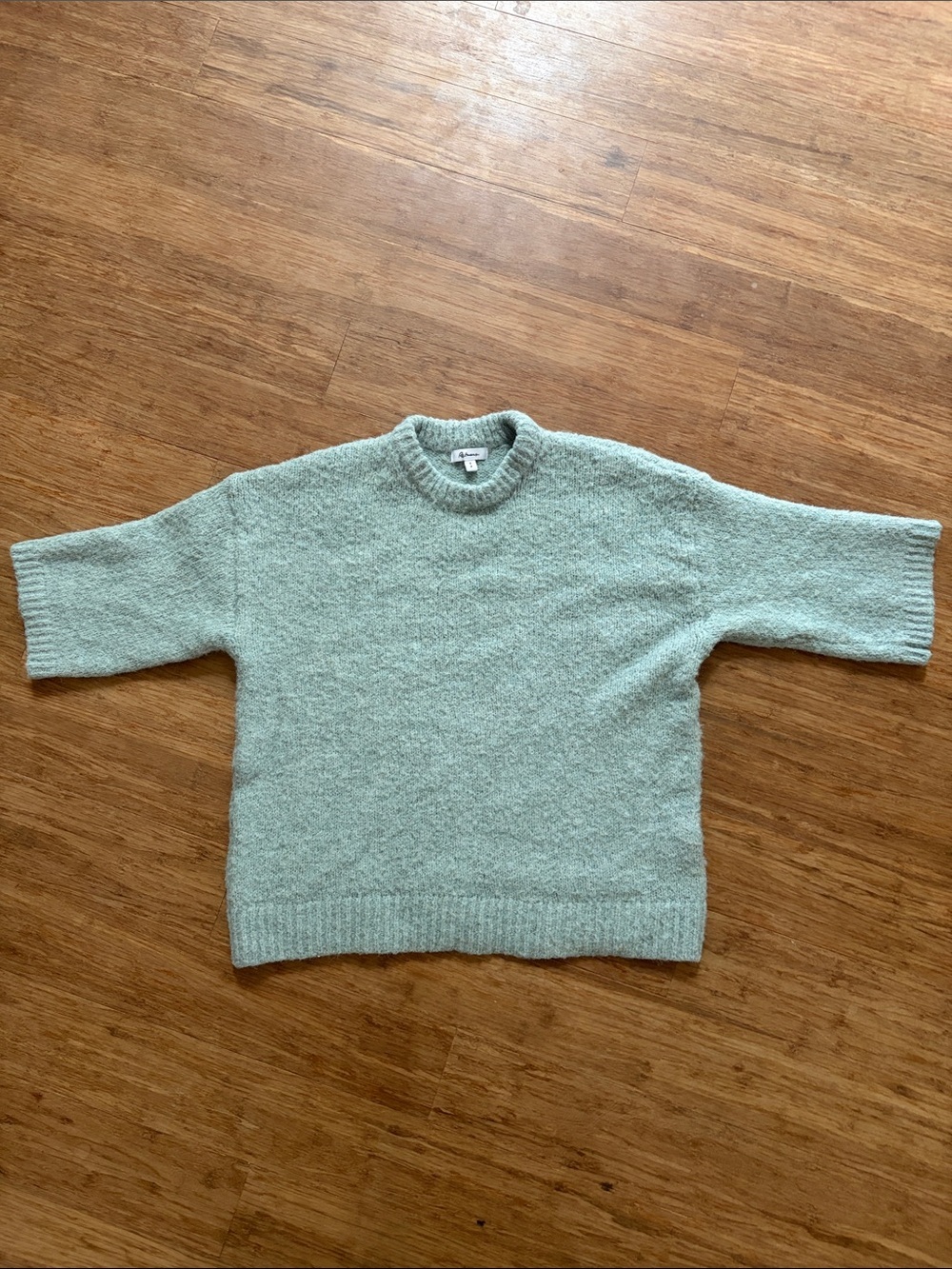 Reitmans Elbow-Sleeve Crew-Neck Loose Sweater, sz S - Picture 4 of 8